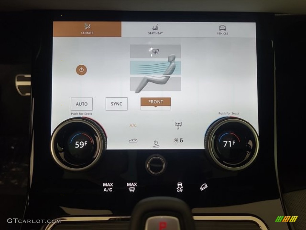 2023 Land Rover Range Rover Evoque SE R-Dynamic Controls Photos