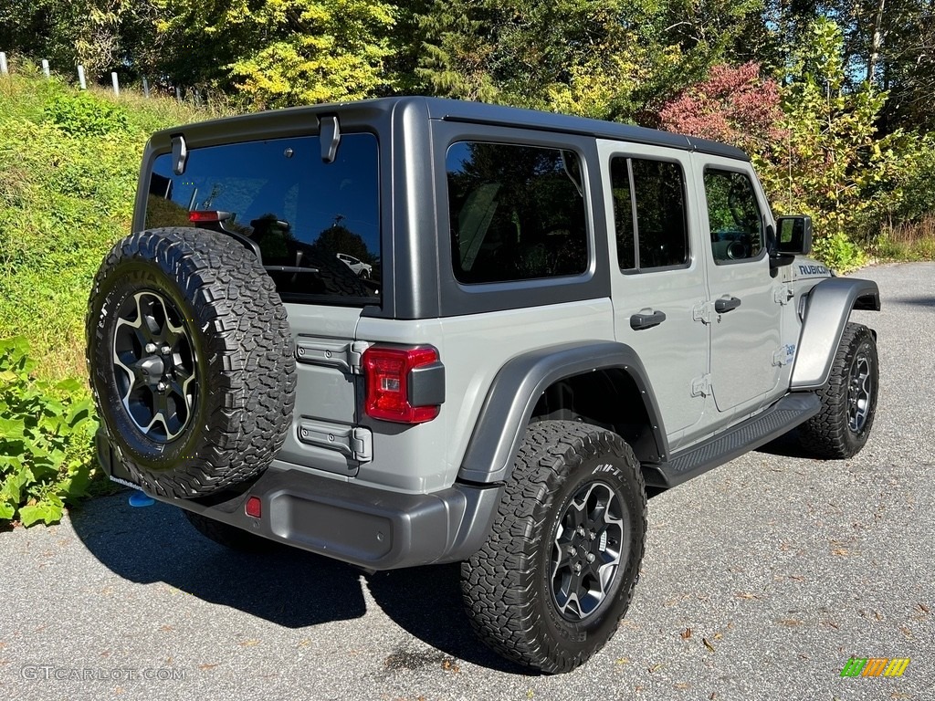 Sting-Gray 2022 Jeep Wrangler Unlimited Rubicon 4XE Hybrid Exterior Photo #146705556