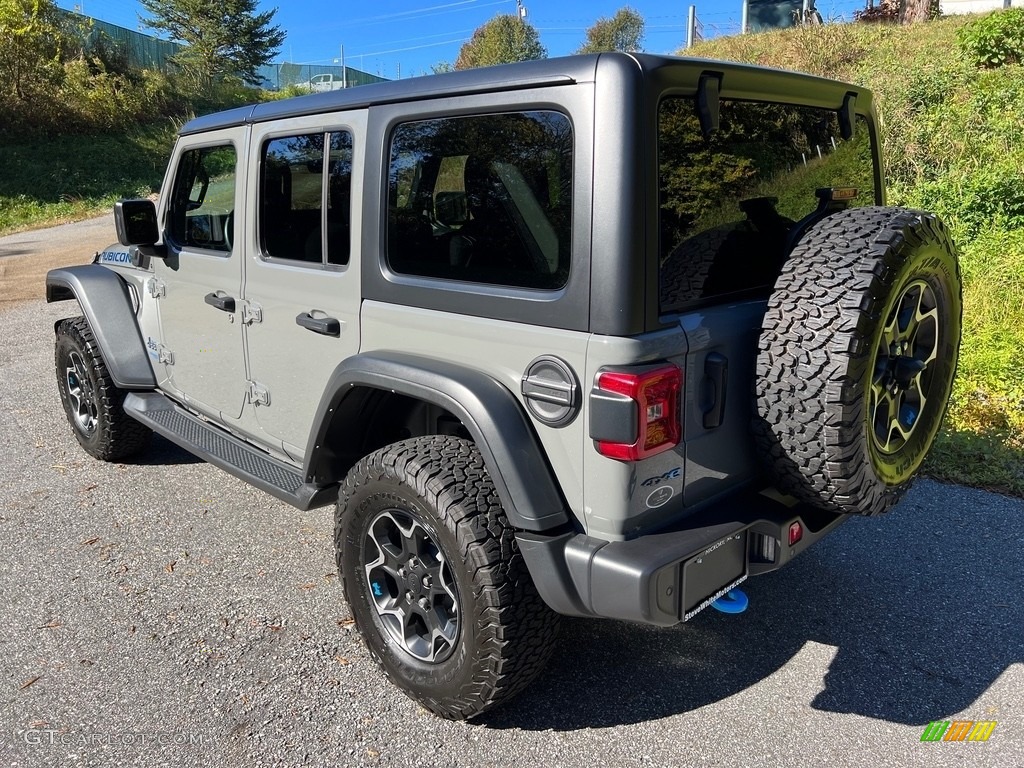Sting-Gray 2022 Jeep Wrangler Unlimited Rubicon 4XE Hybrid Exterior Photo #146705595