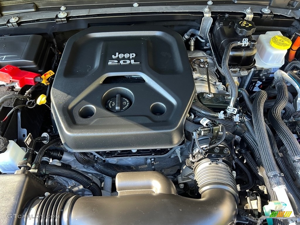 2022 Jeep Wrangler Unlimited Rubicon 4XE Hybrid 2.0 Liter Turbocharged DOHC 16-Valve VVT 4 Cylinder Gasoline/Electric Hybrid Engine Photo #146705613