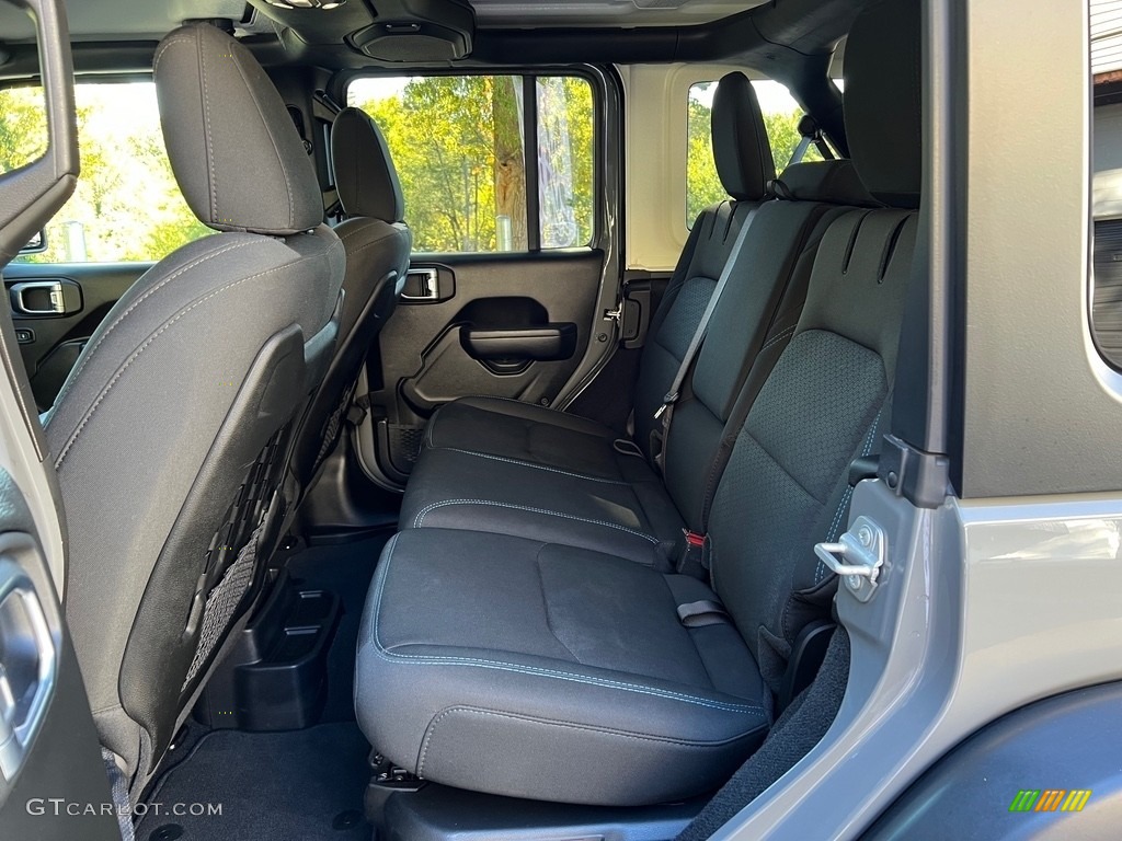 2022 Jeep Wrangler Unlimited Rubicon 4XE Hybrid Rear Seat Photo #146705706