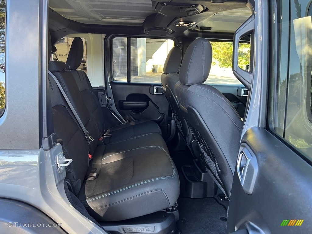 2022 Jeep Wrangler Unlimited Rubicon 4XE Hybrid Rear Seat Photo #146705766