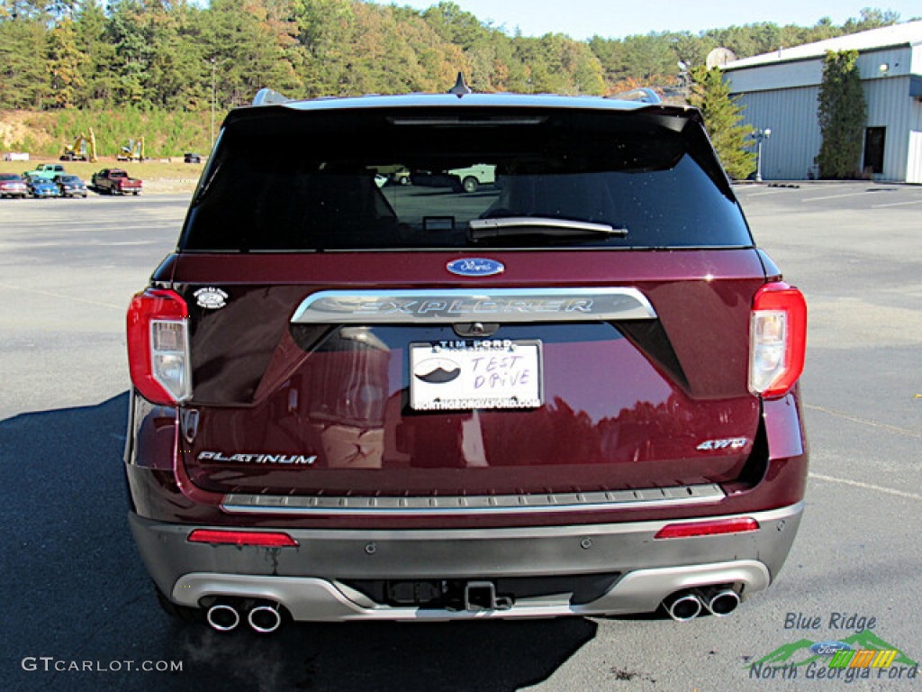 Jewel Red Metallic 2023 Ford Explorer Platinum 4WD Exterior Photo #146705862