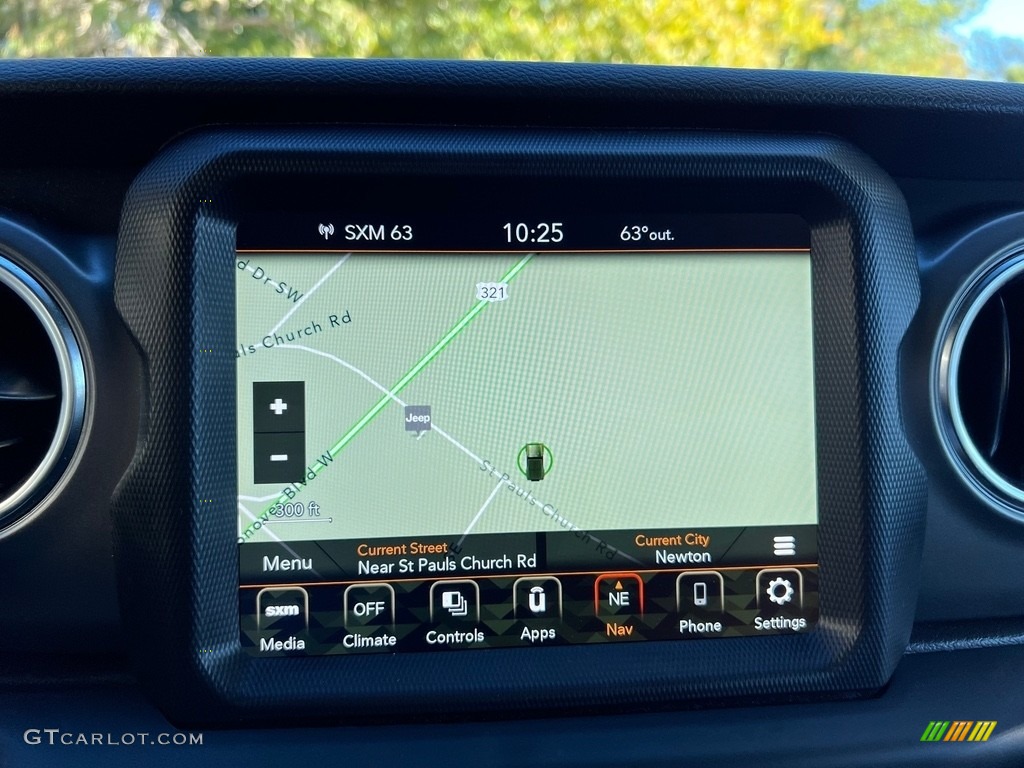 2022 Jeep Wrangler Unlimited Rubicon 4XE Hybrid Navigation Photos