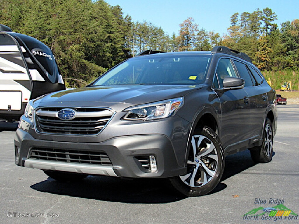 2021 Outback Limited XT - Magnetite Gray Metallic / Gray photo #1