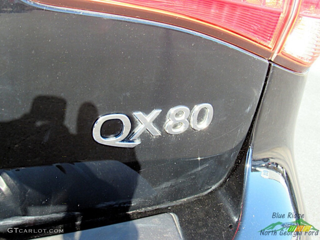 2016 QX80 AWD - Black Obsidian / Graphite photo #31