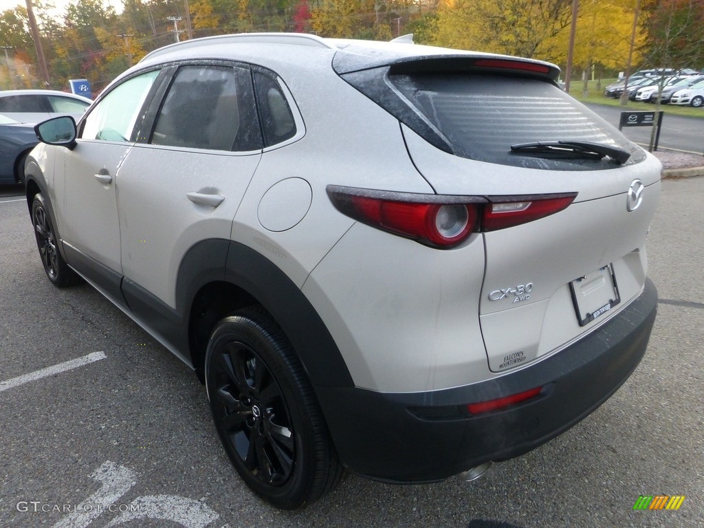 2023 CX-30 Turbo Premium AWD - Platinum Quartz Metallic / Black photo #4