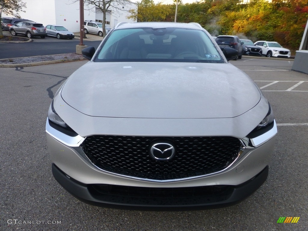 2023 CX-30 Turbo Premium AWD - Platinum Quartz Metallic / Black photo #7