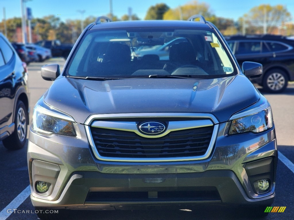 2021 Forester 2.5i Premium - Magnetite Gray Metallic / Black photo #2