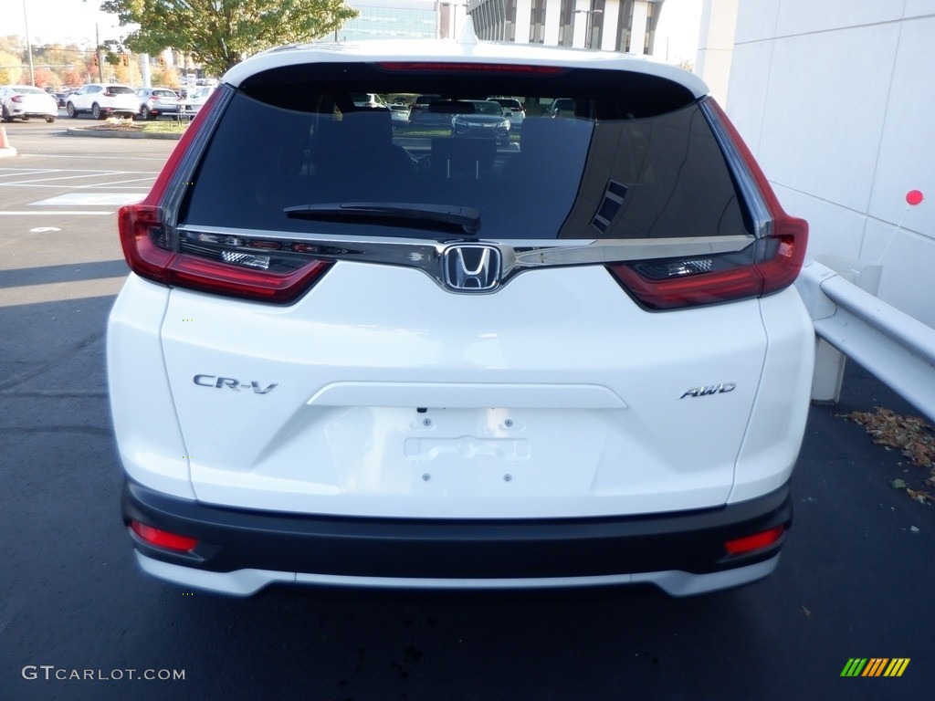Platinum White Pearl 2022 Honda CR-V EX AWD Exterior Photo #146706546
