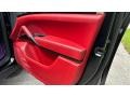Black/Garnet Red 2017 Porsche Cayenne S E-Hybrid Door Panel