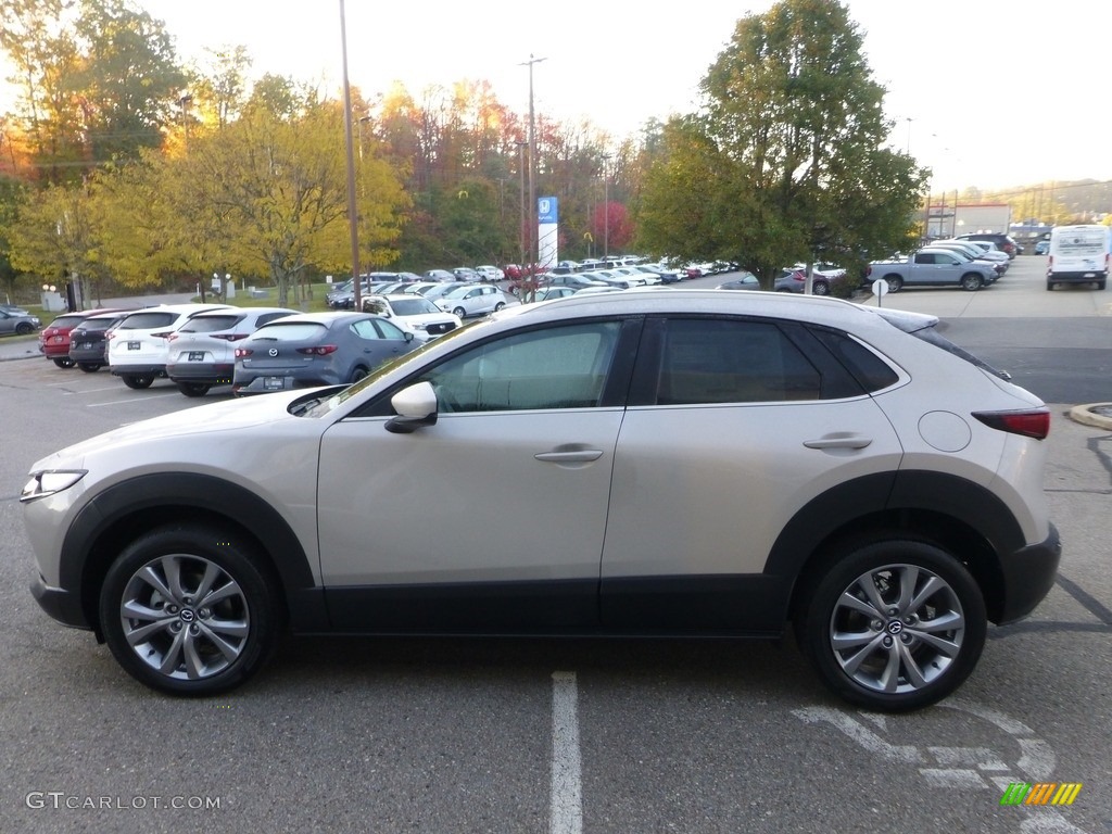 2023 CX-30 S Select AWD - Platinum Quartz Metallic / Black photo #6