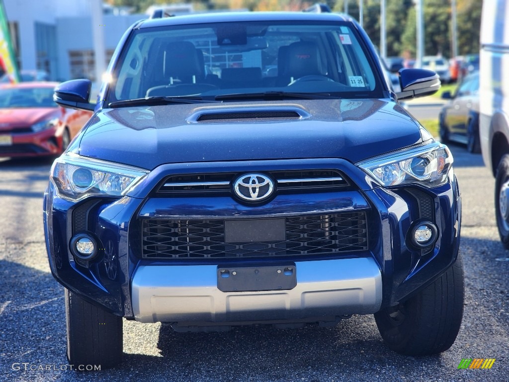 2021 4Runner TRD Off Road Premium 4x4 - Nautical Blue Metallic / Black photo #2