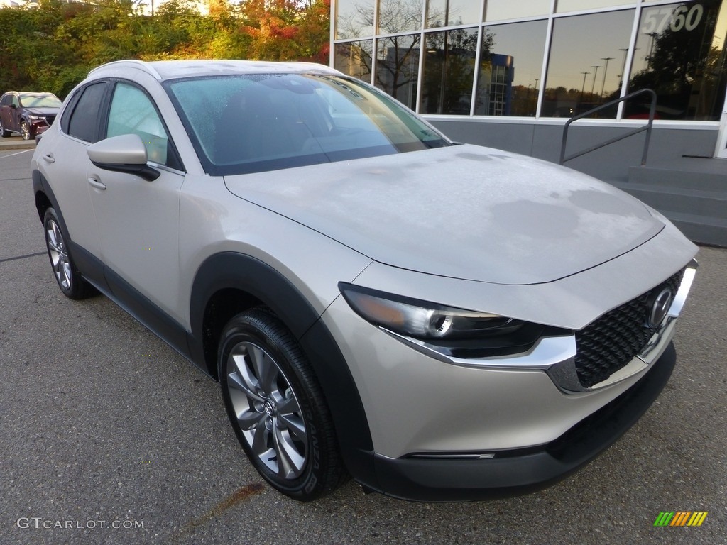 2023 CX-30 S Select AWD - Platinum Quartz Metallic / Black photo #9