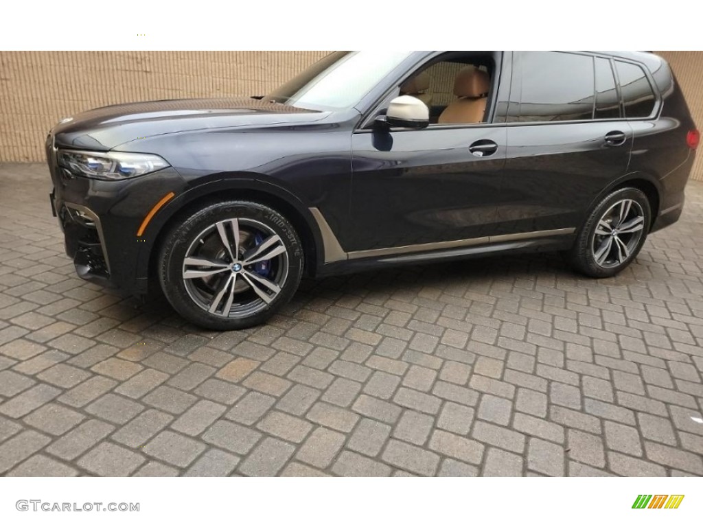 2021 X7 M50i - Carbon Black Metallic / Cognac photo #1