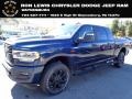 2024 Patriot Blue Pearl Ram 3500 Laramie Night Edition Mega Cab 4x4 #146706321