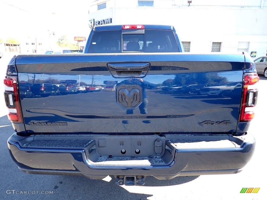 Patriot Blue Pearl 2024 Ram 3500 Laramie Night Edition Mega Cab 4x4 Exterior Photo #146707554
