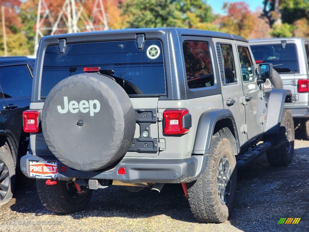 2020 Wrangler Unlimited Rubicon 4x4 - Sting-Gray / Black photo #3