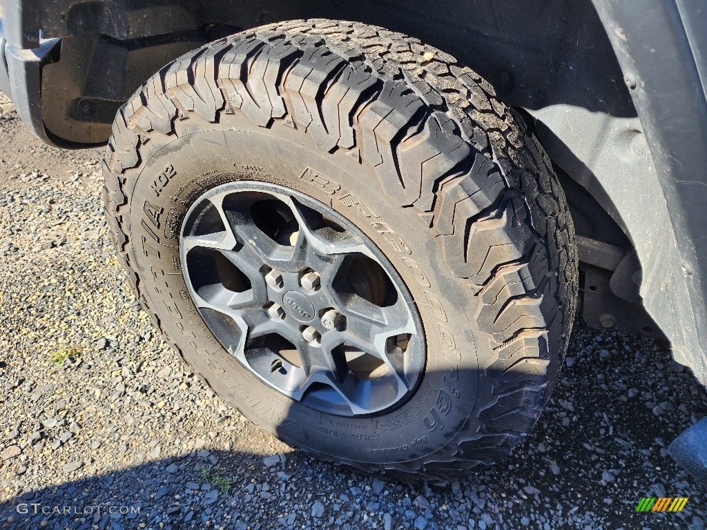 2020 Wrangler Unlimited Rubicon 4x4 - Sting-Gray / Black photo #5
