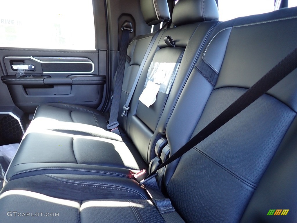 2024 Ram 3500 Laramie Night Edition Mega Cab 4x4 Rear Seat Photos