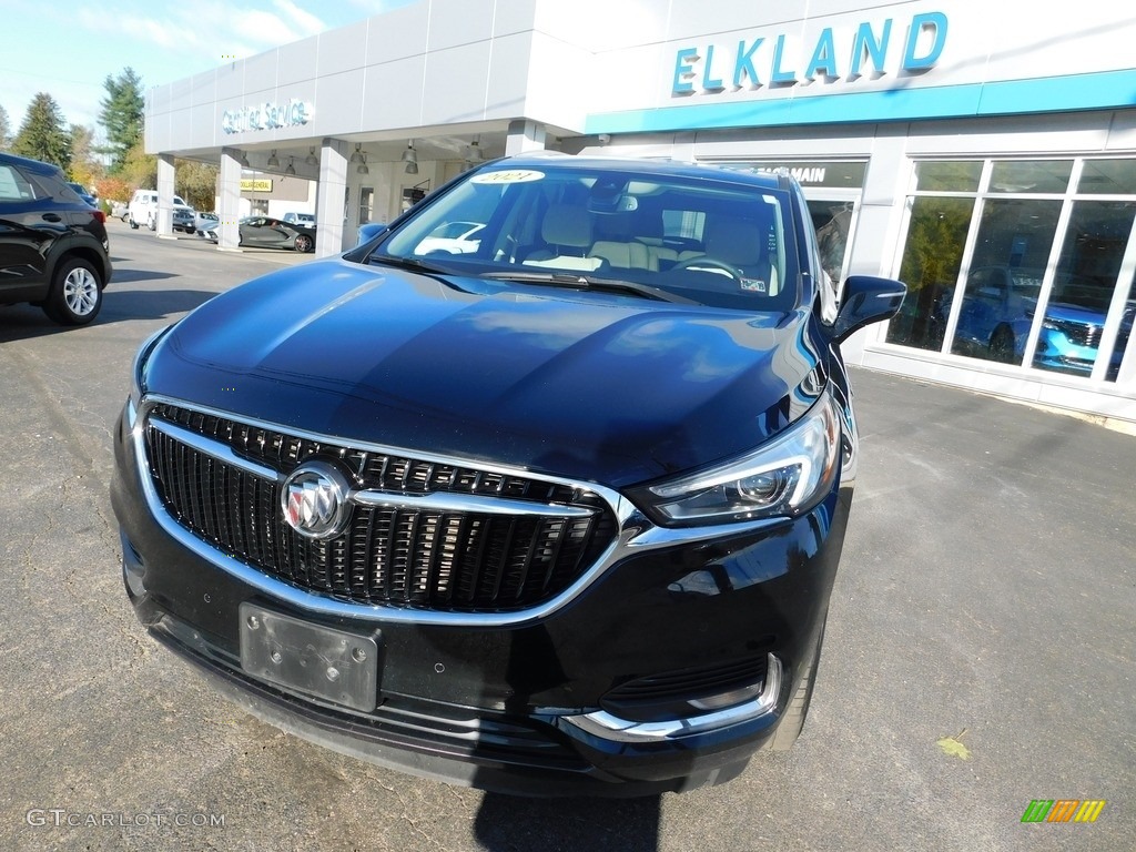 2021 Enclave Premium - Ebony Twilight Metallic / Shale w/Ebony Accents photo #3