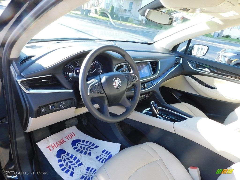 Shale w/Ebony Accents Interior 2021 Buick Enclave Premium Photo #146708256