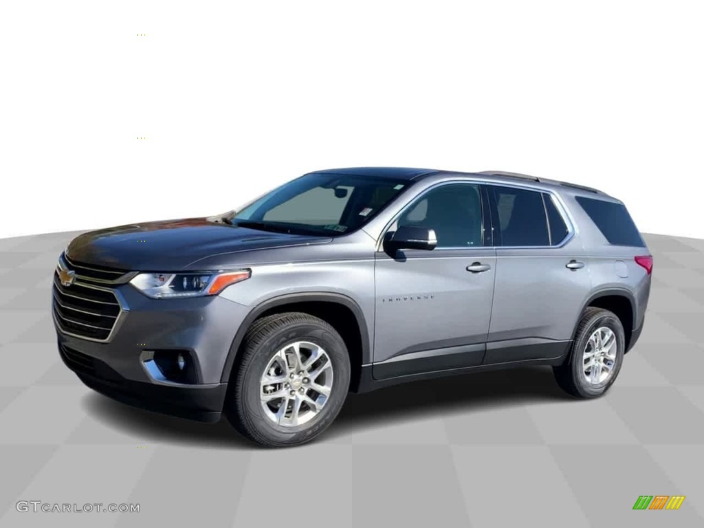 2021 Traverse LT AWD - Satin Steel Metallic / Jet Black photo #4