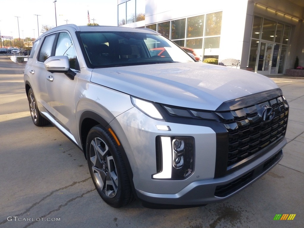 Typhoon Silver 2024 Hyundai Palisade Limited AWD Exterior Photo #146708487