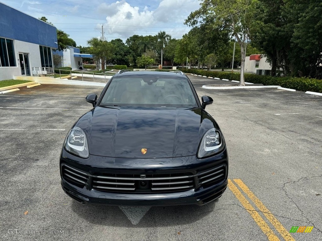 Moonlight Blue Metallic 2023 Porsche Cayenne Standard Cayenne Model Exterior Photo #146708802