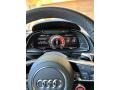 2017 Audi R8 Black/Ara Blue Stitching Interior Gauges Photo