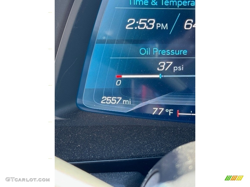 2023 Chevrolet Corvette Stingray Coupe Gauges Photos
