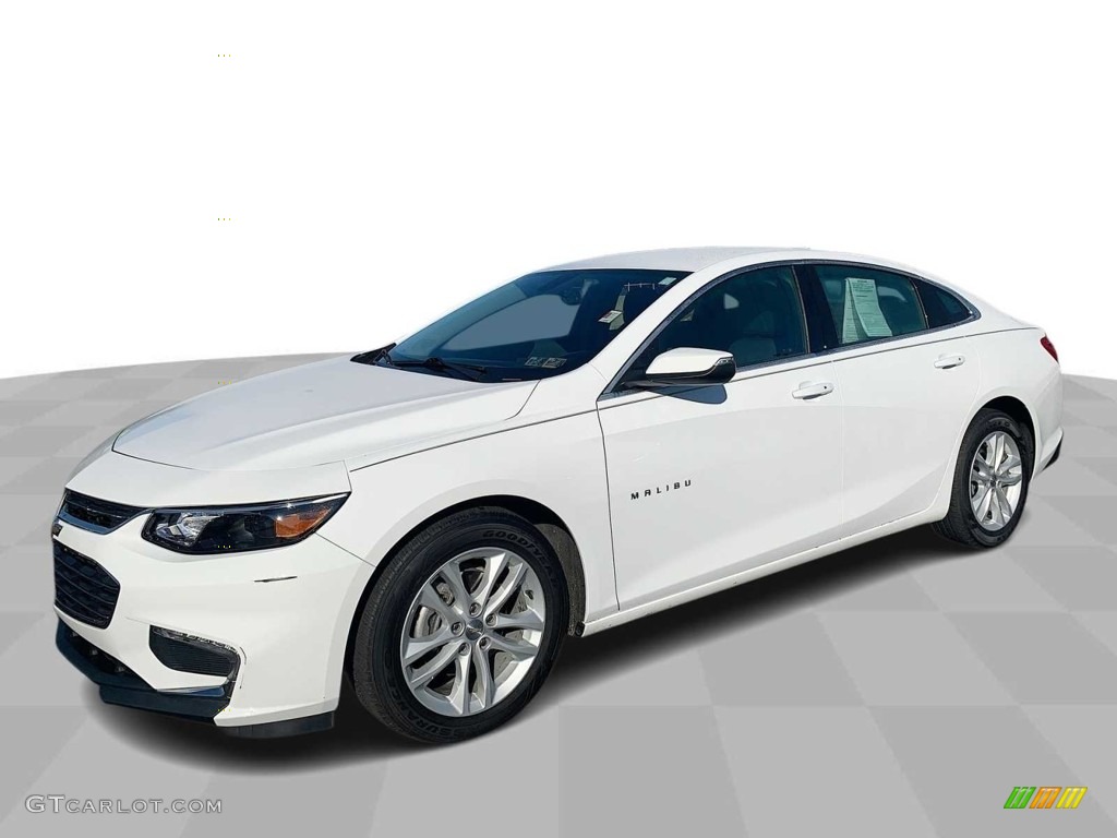 2018 Malibu LT - Summit White / Jet Black photo #1