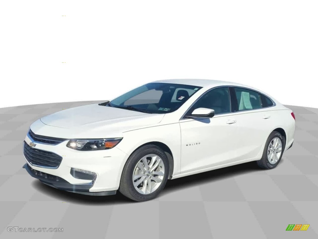 2018 Malibu LT - Summit White / Jet Black photo #4