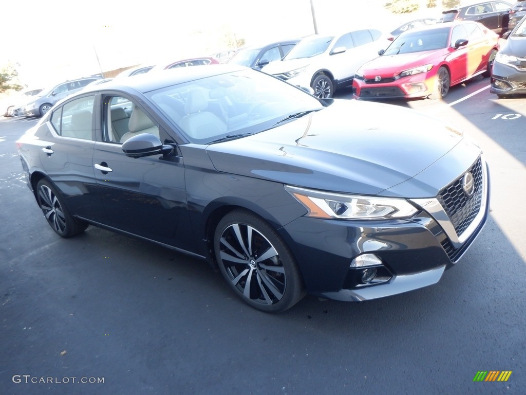 2020 Altima Platinum AWD - Storm Blue Metallic / Gray photo #4