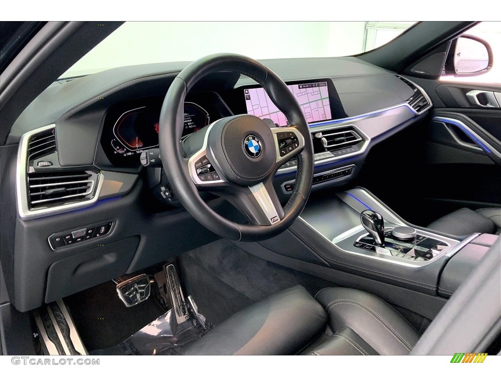 2021 BMW X6 sDrive40i Black Dashboard Photo #146709681