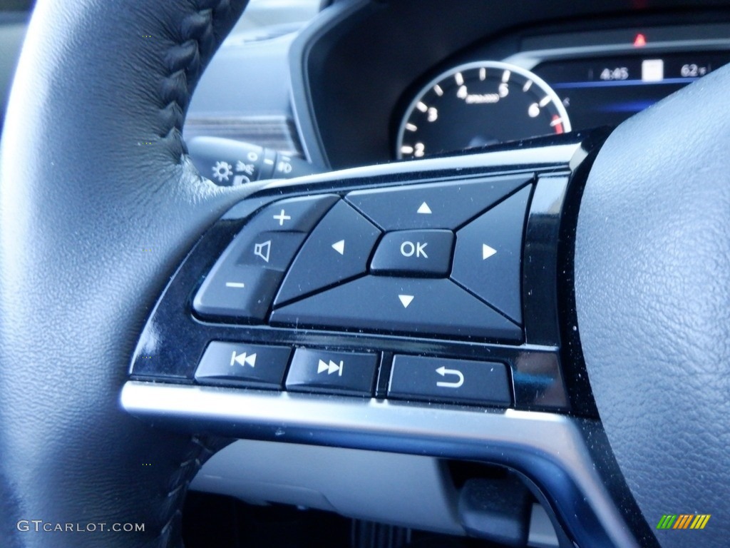 2020 Nissan Altima Platinum AWD Gray Steering Wheel Photo #146709786