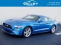 Velocity Blue Metallic - Mustang EcoBoost Premium Fastback Photo No. 1