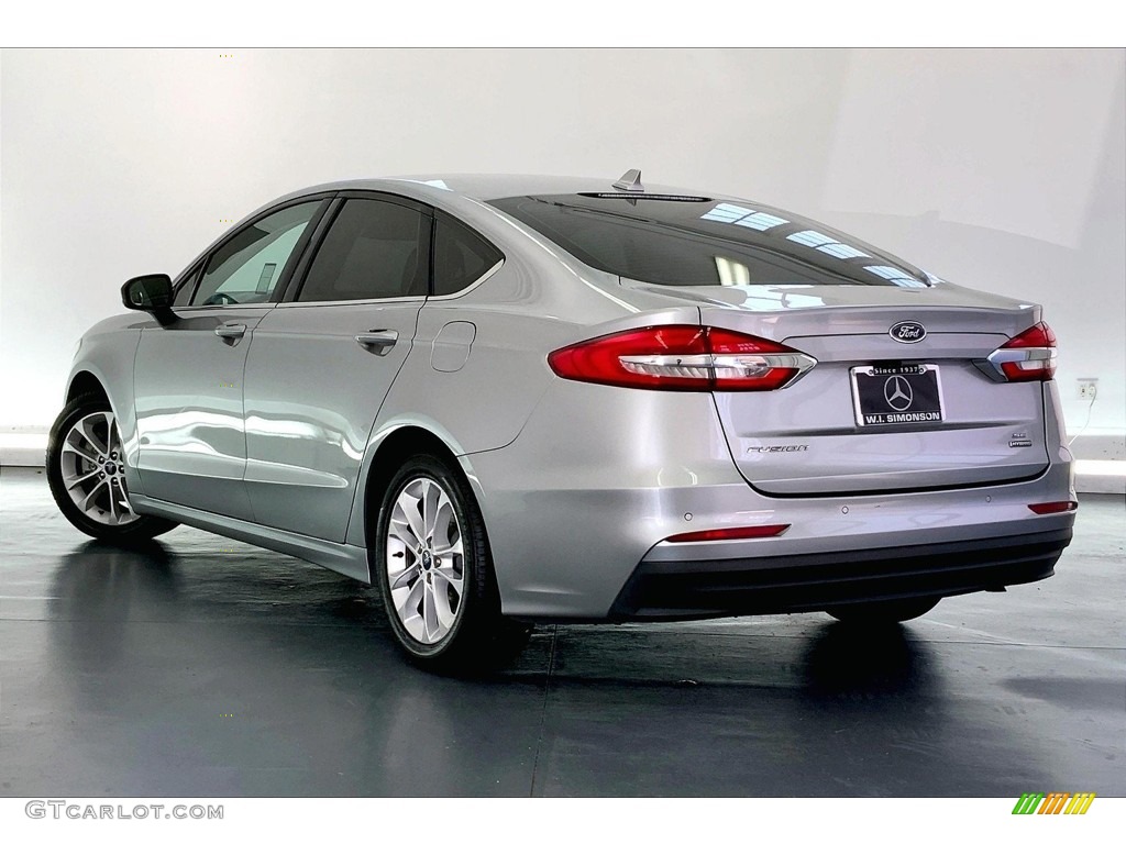 Iconic Silver 2020 Ford Fusion Hybrid SE Exterior Photo #146709957