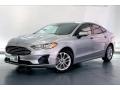 2020 Iconic Silver Ford Fusion Hybrid SE  photo #12
