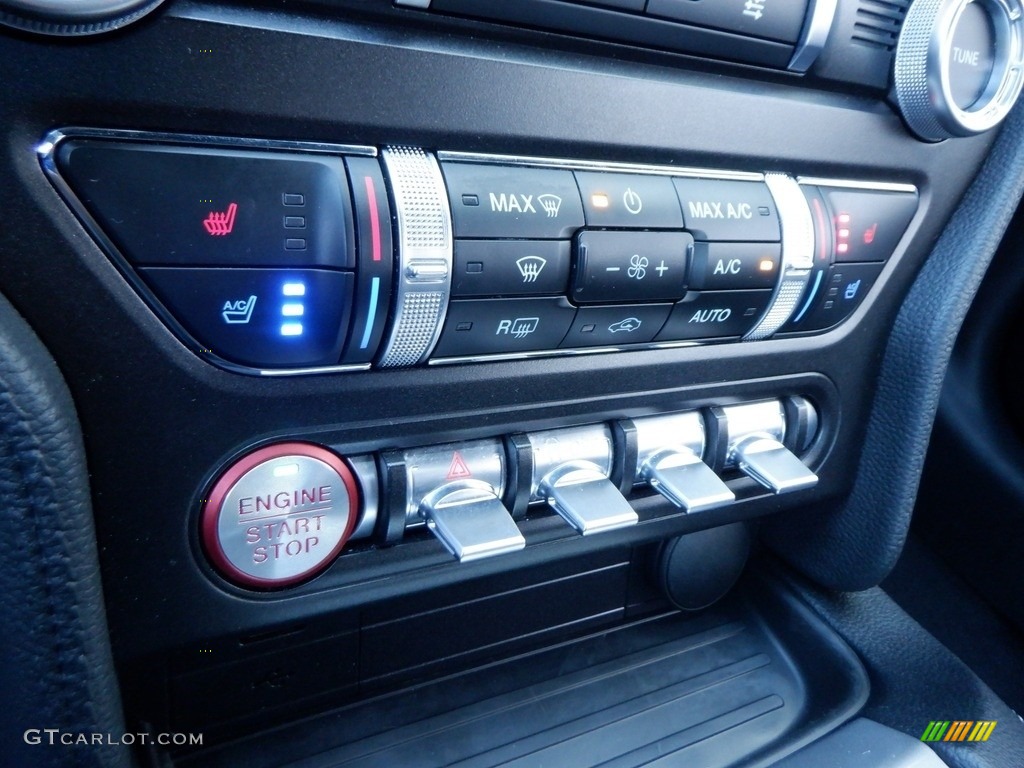 2021 Ford Mustang EcoBoost Premium Fastback Controls Photo #146710041
