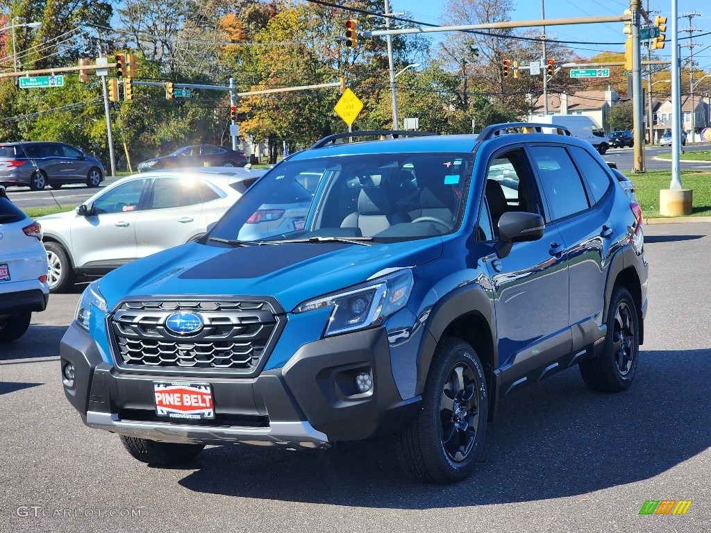 Geyser Blue Subaru Forester