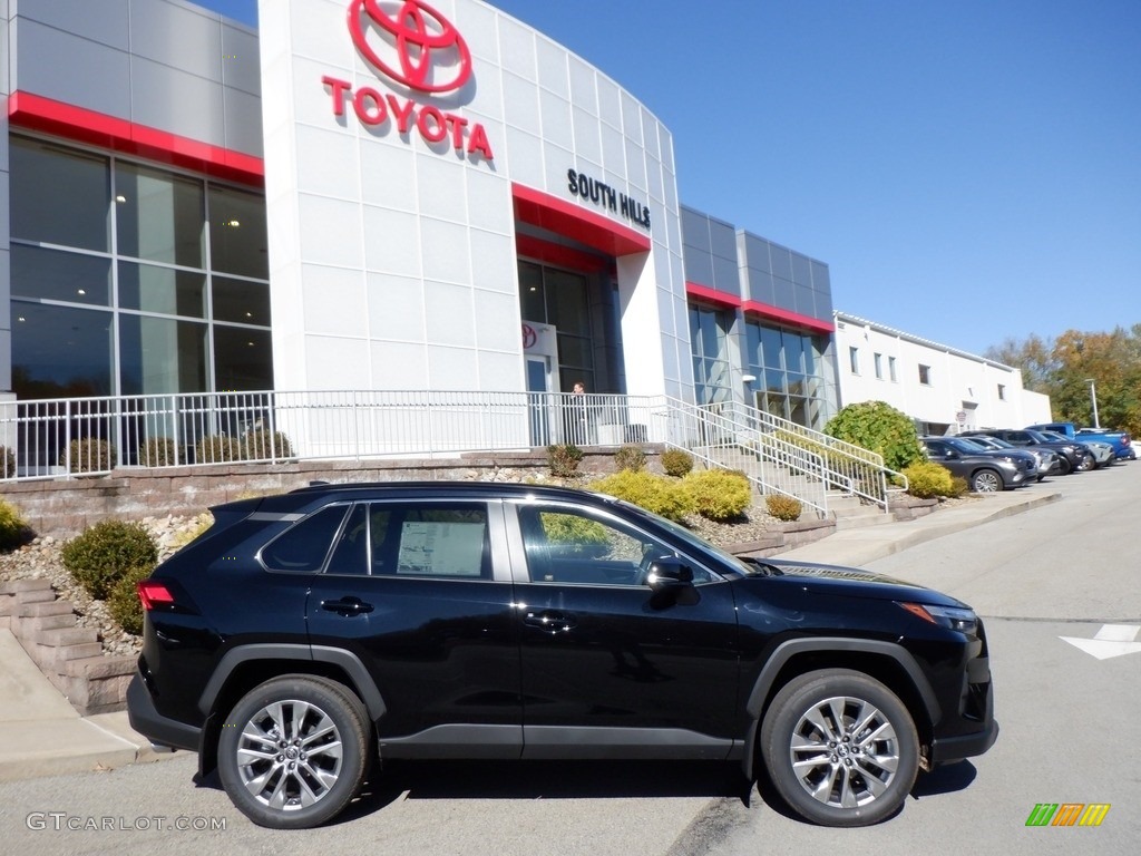 2024 RAV4 XLE Premium AWD - Midnight Black Metallic / Black photo #2