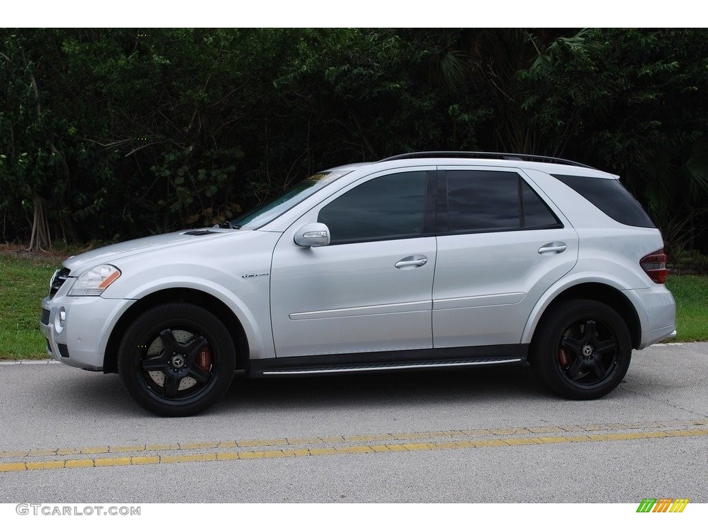 Iridium Silver Metallic 2007 Mercedes-Benz ML 63 AMG 4Matic Exterior Photo #146710411