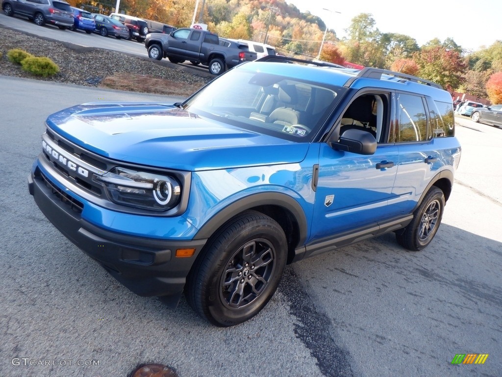 Velocity Blue Metallic 2022 Ford Bronco Sport Big Bend 4x4 Exterior Photo #146710480