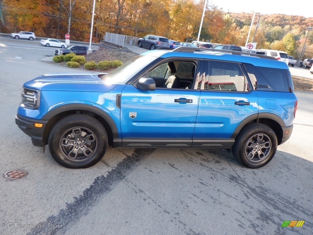 Velocity Blue Metallic 2022 Ford Bronco Sport Big Bend 4x4 Exterior Photo #146710507