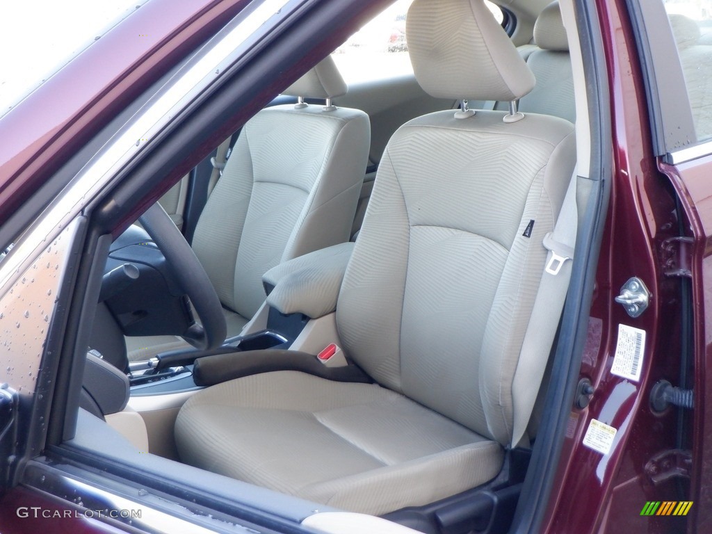 2014 Accord LX Sedan - Basque Red Pearl II / Ivory photo #13