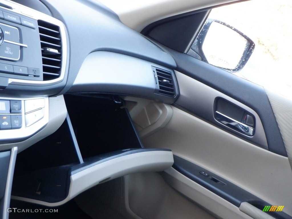 2014 Accord LX Sedan - Basque Red Pearl II / Ivory photo #21