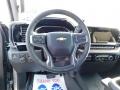 Jet Black Steering Wheel Photo for 2024 Chevrolet Silverado 2500HD #146710939