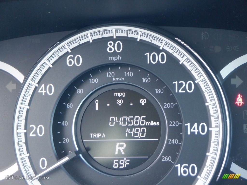 2014 Accord LX Sedan - Basque Red Pearl II / Ivory photo #27