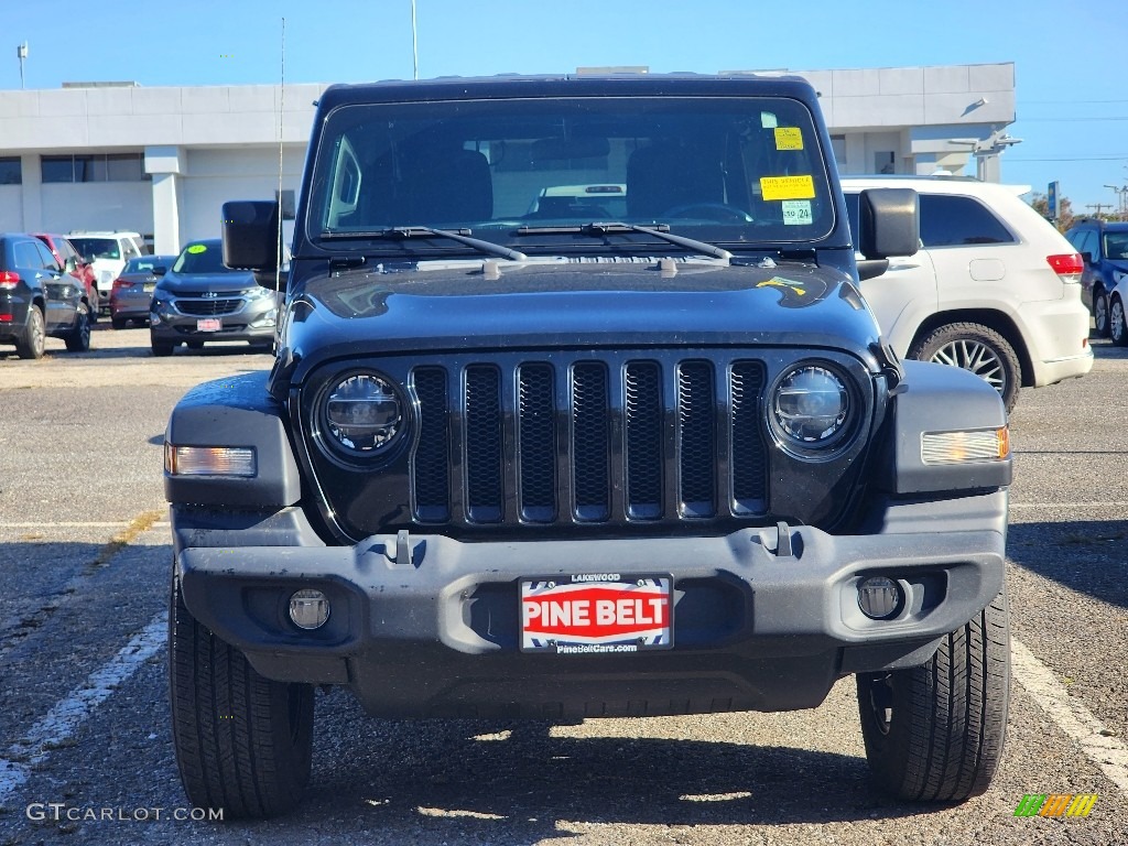 2020 Wrangler Unlimited Altitude 4x4 - Black / Black photo #2